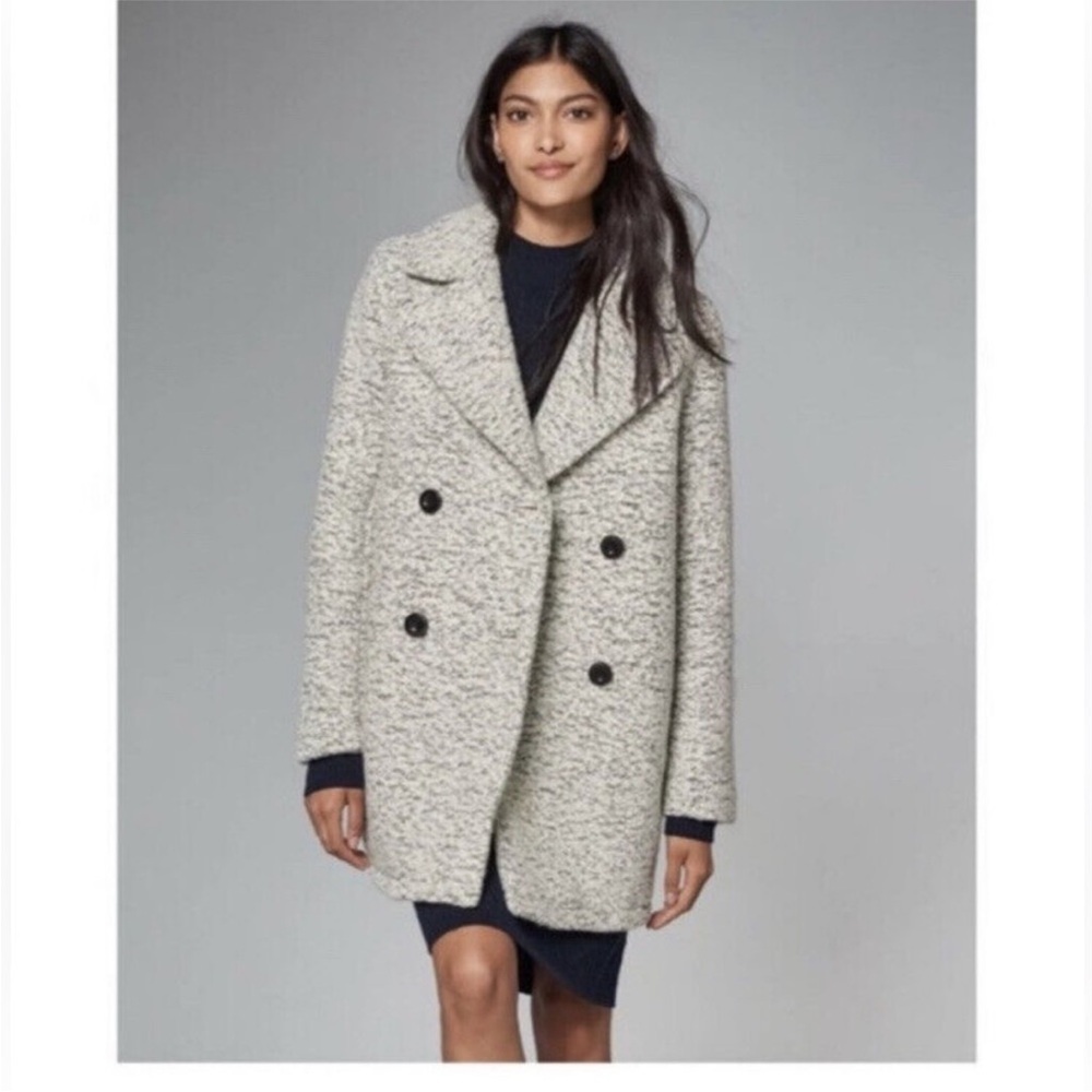 ABERCROMBIE & FITCH | wool pea coat